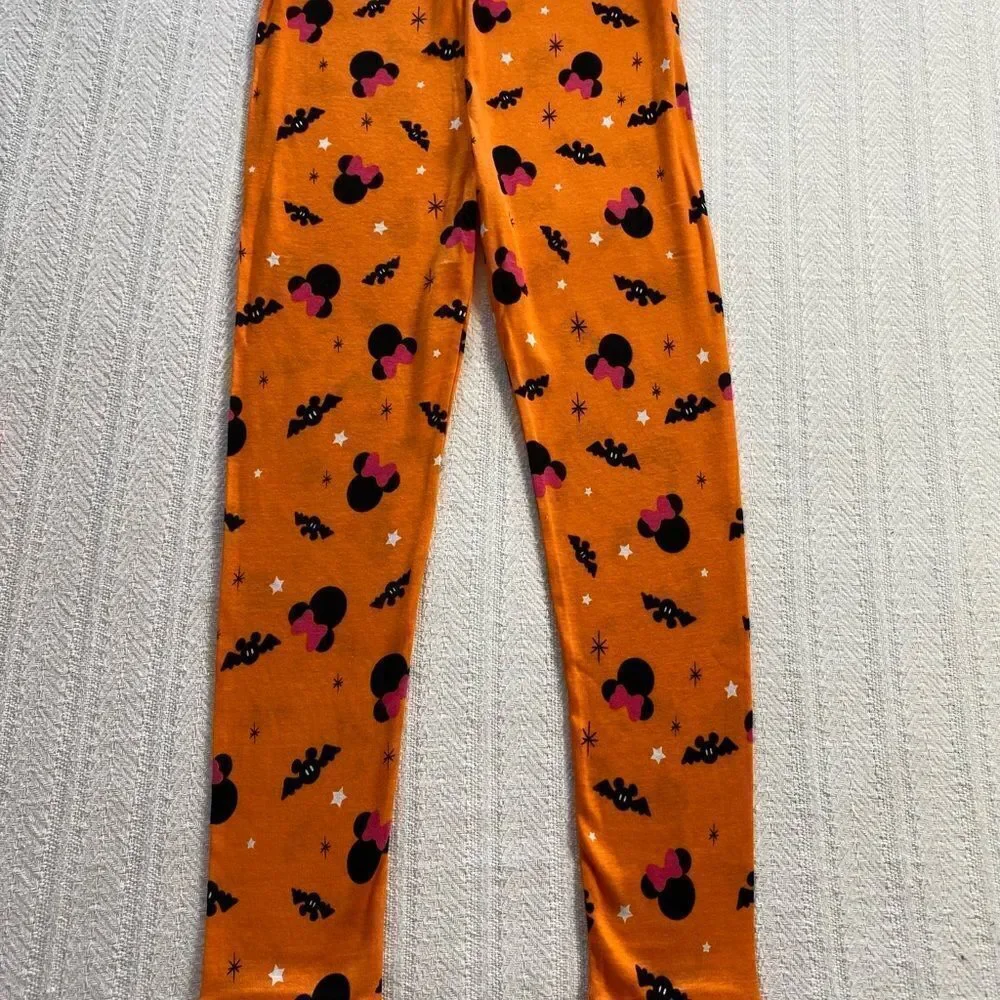 Disney Girl’s Size 10 “Too Cute To Spook” Minnie Mouse Halloween Pajama Set